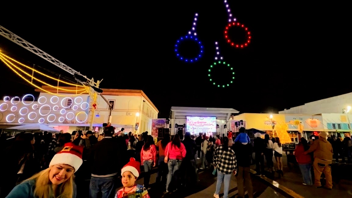 Drone show performance art